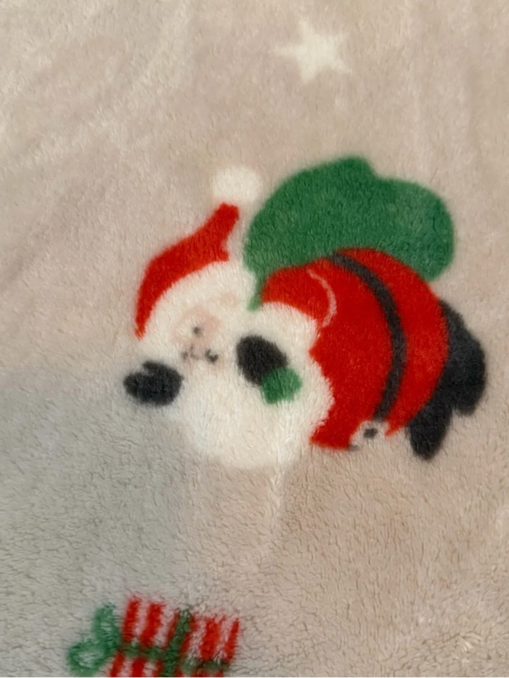 Christmas Santa Fleece Blanket 58x80 Soft Plush Holiday Throw Cozy
